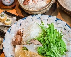 淡路産玉葱と鱧鍋コース